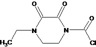4-Ethyl-2,3-dioxo-1-piperazine carbonyl chloride